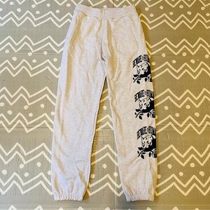 Chinatown market rare graphic gray grey loose fit sweatpants pants